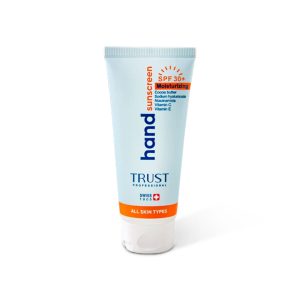 کرم تخصصی دست ضدآفتاب و آبرسان +SPF30 بی‌رنگ تراست