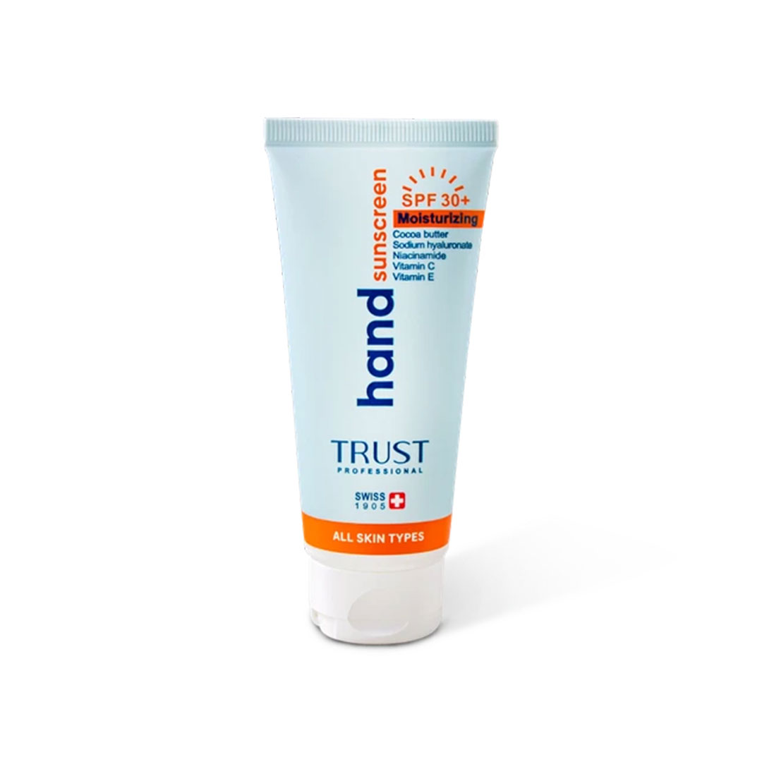 کرم تخصصی دست ضدآفتاب و آبرسان +SPF30 بیرنگ تراست