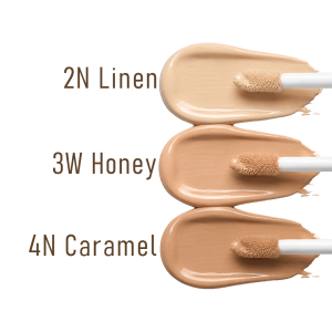 مقایسه رنگهای 2N Linen و 3W Honey و 4N Caramel تراست پرو